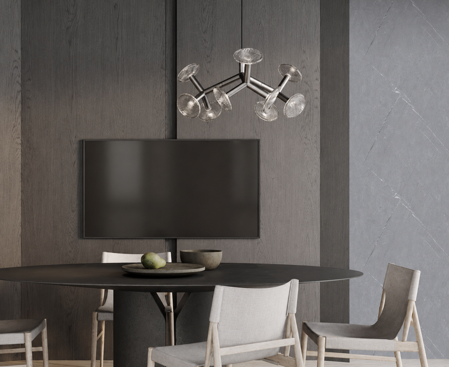 Grey Marble Wide PVC Wall Panel