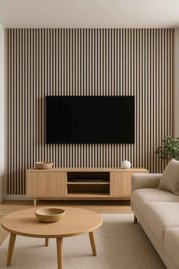 Dark Oak Acoustic Wall Panel - ashlynconcepts