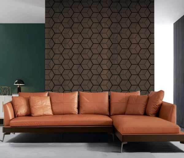 Walnut Blocks Acoustic Panel