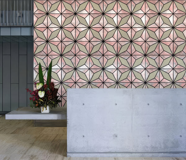 Antique Metallic Brown Acoustic Panel - Ashlynconcepts