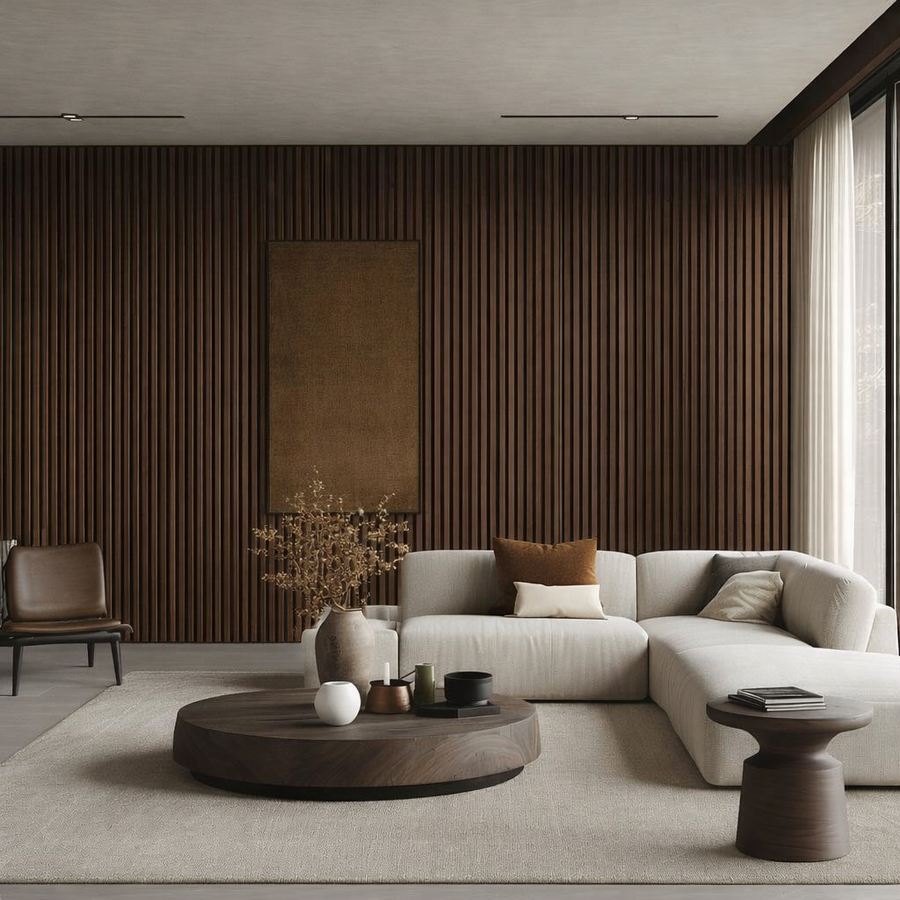 Walnut Acoustic Panel - Ashlynconcepts