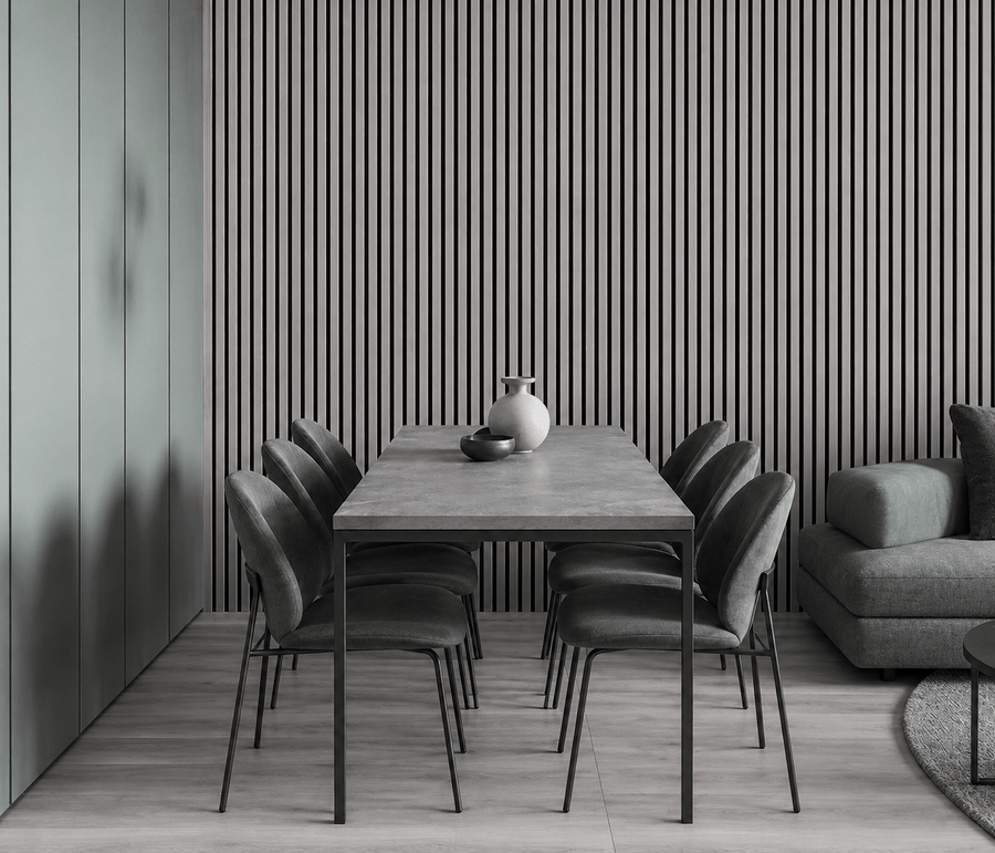 Grey Acoustic Wall Panel - ashlynconcepts