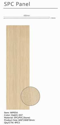 Dark Oak PVC Wall Panel - ashlynconcepts
