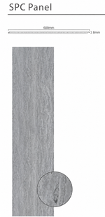 Mixed Grey Marble PVC Wall panel