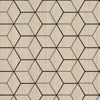 Dark Oak Blocks Acoustic Panel