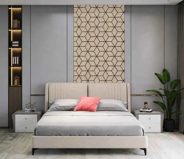 Dark Oak Blocks Acoustic Panel