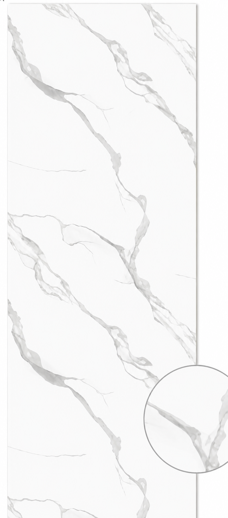 White Marble Wide PVC Wall Panel