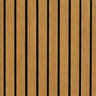 Teak Oak Wide Slat