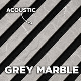 Grey Marble Acoustic Wall Panel 280 Cm
