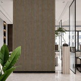 Dark Oak Premium 3-Sided Acoustic - 60 x 240 x 1.7cm