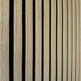 Oak Premium 3-Sided Acoustic - 60 x 240 x 1.7cm