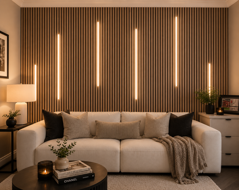 Premium LED Light Strip Kit for Wall Panels