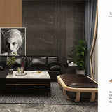 Dark Oak 15 × 240 × 1.5cm Fluted Seamless PVC Wall Panel