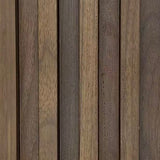Walnut 15 × 240 × 1cm Seamless PVC Wall Panel