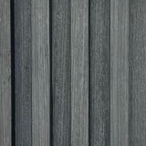 Dark Grey 15 × 240 × 1.8cm Seamless PVC Wall Panel