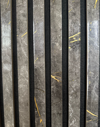Gold & Black Marble Acoustic Panel - Ashlynconcepts