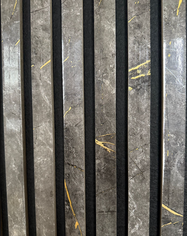 Gold & Black Marble Acoustic Panel - Ashlynconcepts