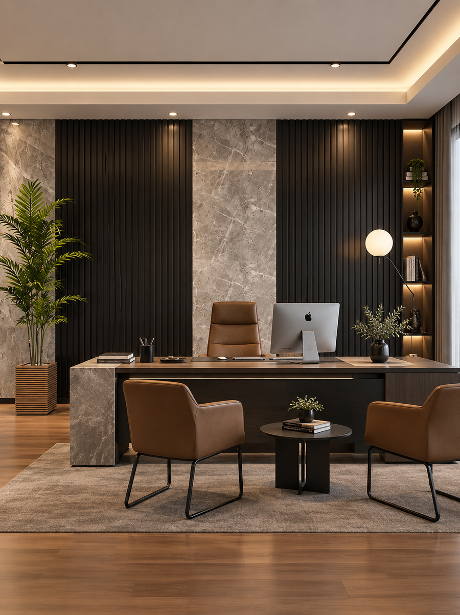 Black 15 × 240 × 1cm seamless PVC wall panel with a sleek dark finish for contemporary interiors