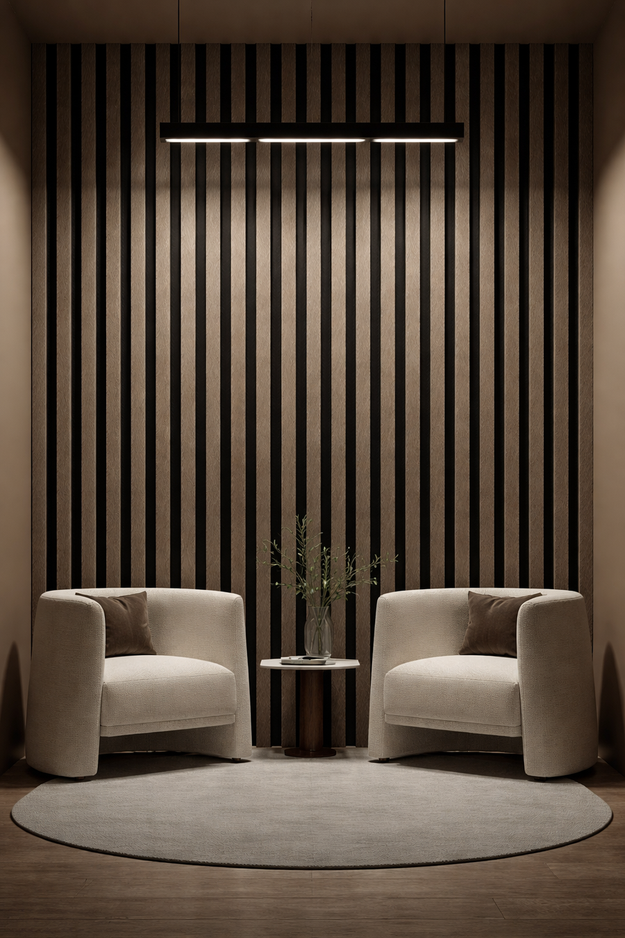 Metallic Brown Acoustic Panel - Ashlynconcepts