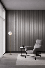 Metallic Light Grey Acoustic Wall Panel - ashlynconcepts