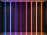 Flexible Multicolour LED Wall Panel Lighting