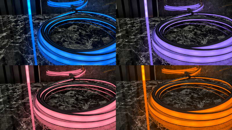 Flexible Multicolour LED Wall Panel Lighting