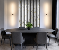 Gold and White Marble Acoustic Wall Panel