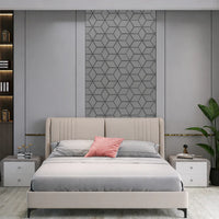 Grey Blocks Acoustic Panel