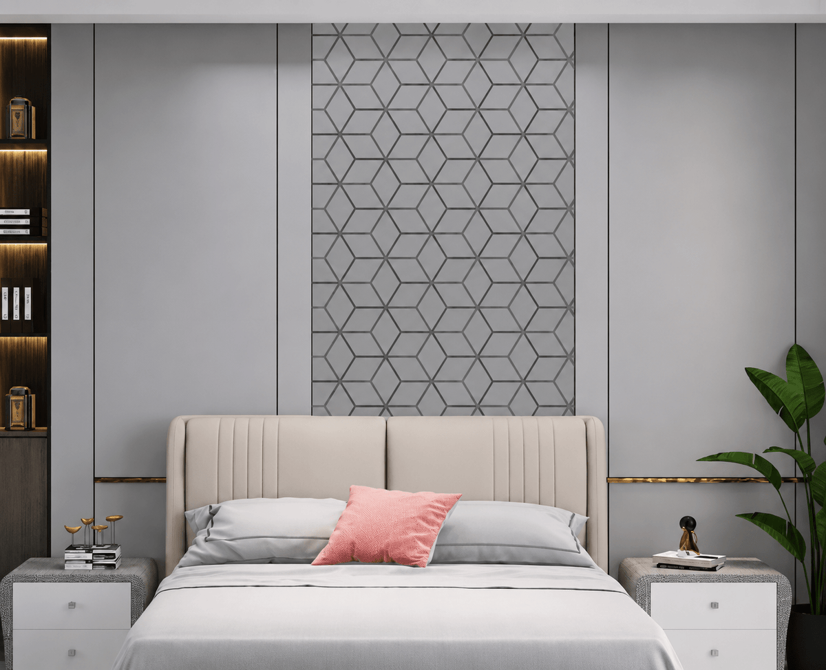 Grey Acoustic Block Wall Panel