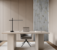 Gold and White Marble Acoustic Wall Panel