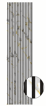 Gold & White Marble Wall Panel - ashlynconcepts