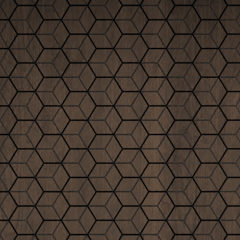 Walnut Acoustic Block Wall Panel - ashlynconcepts