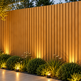 Oak 21 × 290 × 2.5cm Outdoor Composite Wall Panel