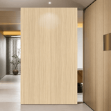 Rich dark wood grain surface bringing natural warmth and a sophisticated character to modern interior walls