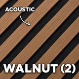 Walnut 15 × 240 × 1.8cm Seamless PVC Wall Panel