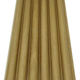 Oak 15 × 240 × 1.5cm Fluted Seamless PVC Wall Panel