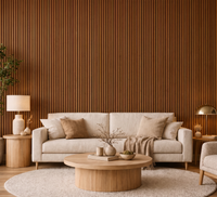 Teak Oak Acoustic Wall Panel