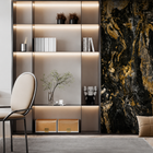 Gold & Black Marble Wide 90  240