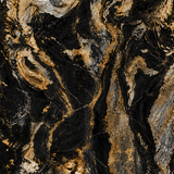 Gold & Black Marble Wide 90 × 240 × 0.7cm PVC Wall Panel
