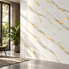 Gold & White Marble Wide  90  240