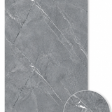 Close-up view highlighting subtle grey tones, detailed veining and a smooth premium decorative finish