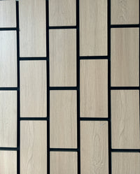 Oak Vertical Acoustic Wall Panel - ashlynconcepts