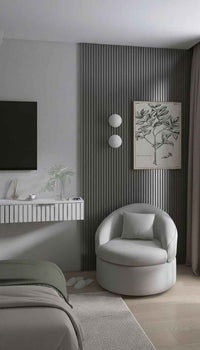 Metallic Dark Grey Acoustic Panel