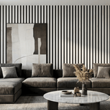 White Marble Acoustic Wall Panel - ashlynconcepts