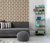 Oak Vertical Acoustic Panel