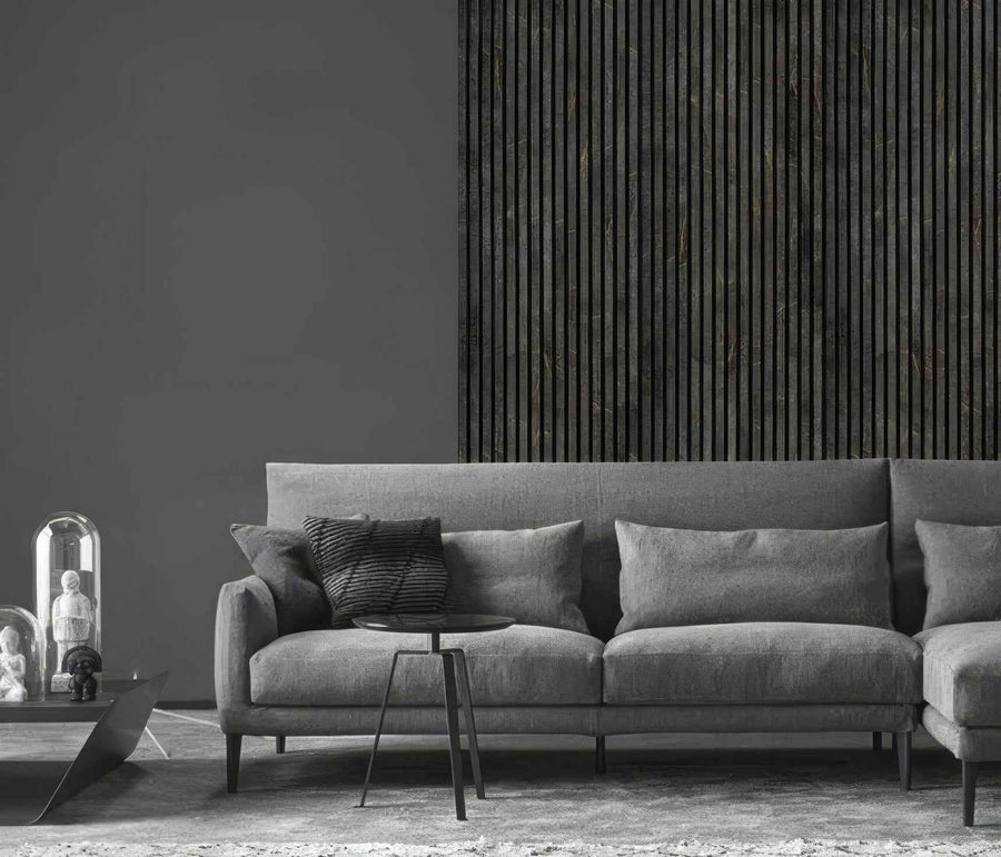 Gold & Black Marble Acoustic Panel