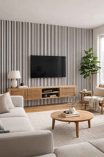 White Acoustic Wall Panel - ashlynconcepts