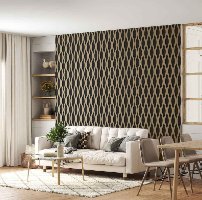 Oak Wavy Acoustic Panel