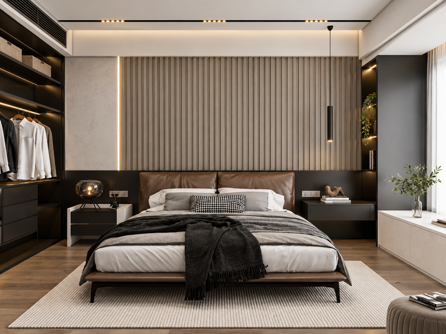 Light grey 15 × 240 × 1.8cm seamless PVC wall panel with a clean textured finish for modern interiors