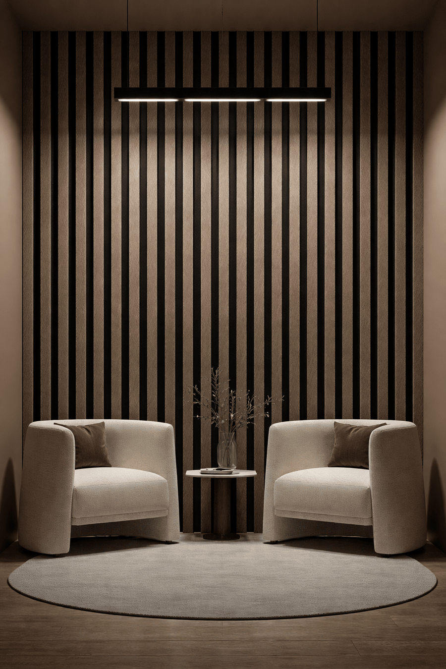 Metallic Brown Acoustic Wall Panel - ashlynconcepts
